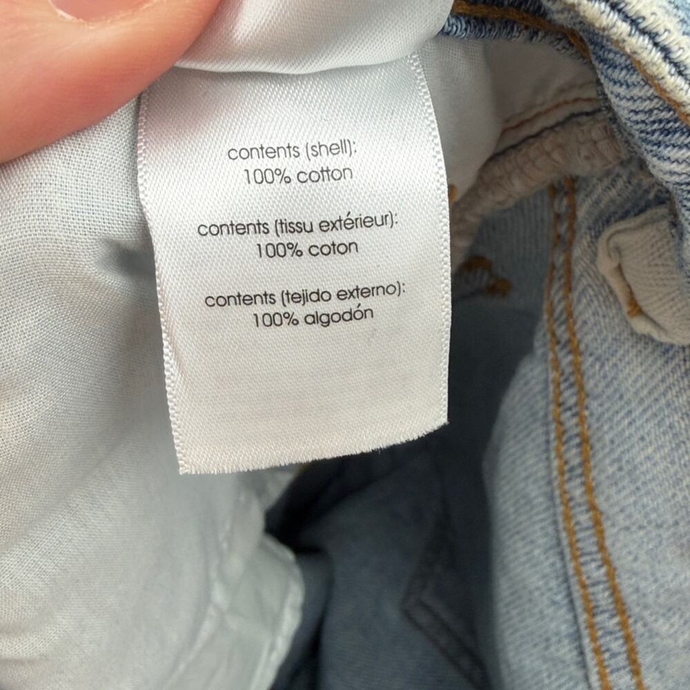 WeWoreWhat Wide Leg Denim Jeans - Light Wash - 28 - New with tags - Picture 6 of 8